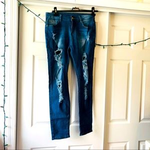 Shein Distressed Jeans